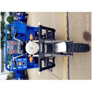 Heavy Load BLUE 250CC Cargo Tricycle With DOUBLE Hydraulic Dump