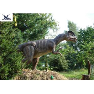 Forest Decoration Handmade Dinosaur Garden Ornaments / Life Size Real Dinosaur