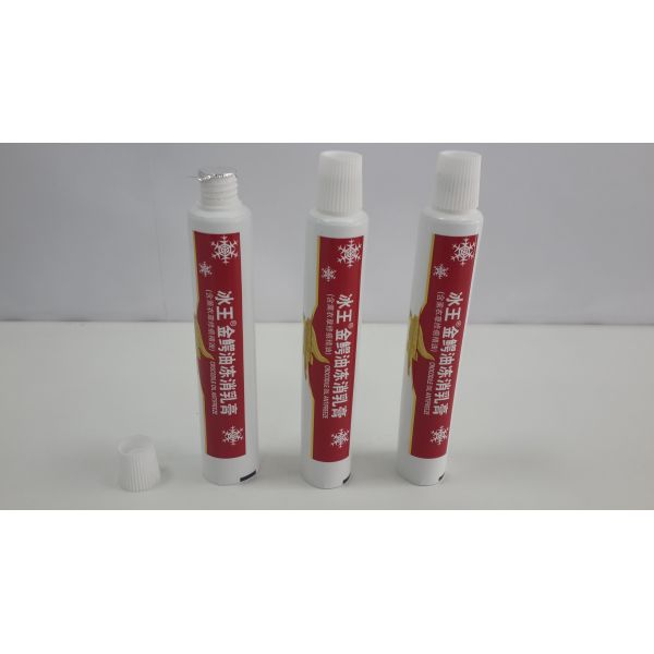 Buy Aluminum Squeeze Tube Packaging / Pharmaceutical Tubing BV QS GMI at wholesale prices