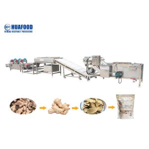 China Washed Fruit And Vegetable Processing Line Multi Function Customized Capacity on sale