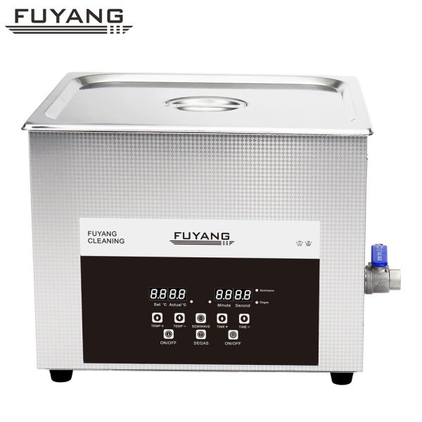 Power Adjustable Ultrasonic Cleaning Equipments 15 Liters With Semi Wave