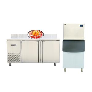 Energy Saving Commercial Restaurant Refrigerator With High Strength Basket