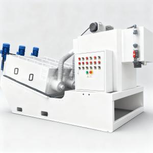Self Cleaning Sludge Thickening System Volute Sludge Dewatering Press