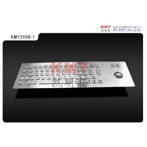 Quality Dustproof Industrial Metal Keyboard For Outdoor Interactive Kiosk for sale