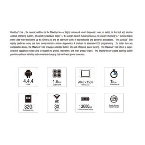 Autel MaxiSys Elite OBDII Diagnostic Tool Quick with Advanced ECU Programming