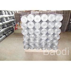 Electro Galvanized Chicken Wire Mesh Hexagonal Carbon Steel For Poultry Fence