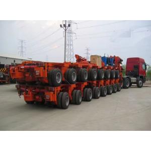 Jost Kingpin Transport Semi Hydraulic Modular Axis Flatbed Axle Trailer For