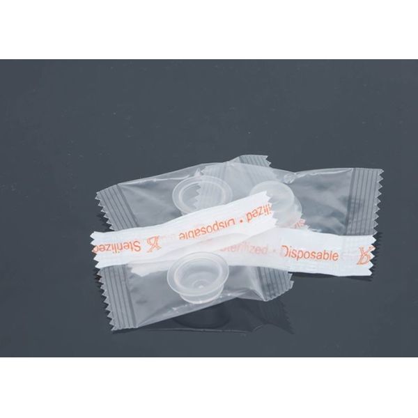 Buy Professional Eyeline Tattoo Ink Cup Holder With Single Sterilize Bag at wholesale prices