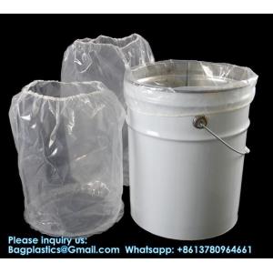 Plastic Manufacturer Supplies Durable Round Bottom Plastic Drum Barrel Liners