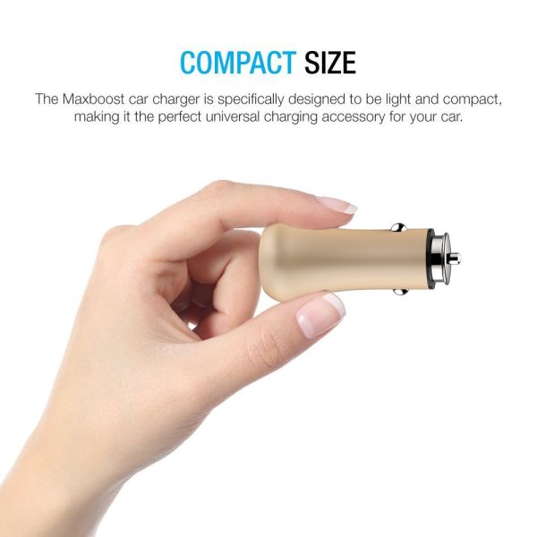 6A Dual USB CAR CHARGER QC3.0 Universal Compatible HOCO 36W Dual USB Car Fast Charger QC3.0 Quick Charge 3.0 USB