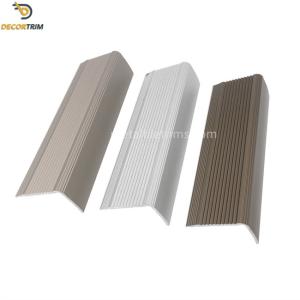 Anodized L Shape Edge Trim , Aluminum 6063 Metal Tile Edging Strip