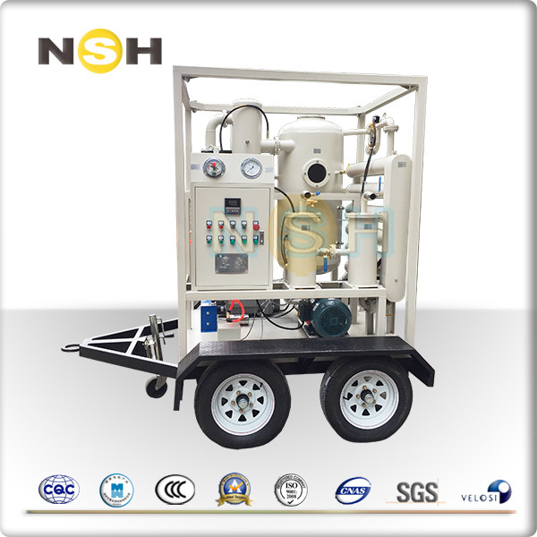Buy Trailer Mounted Transformer Oil Filtration System , 550KV 800KV Transformer Oil Treatment at wholesale prices