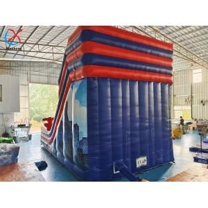 Manufacturer PVC Inflatable Slide Spiderman Hero Inflatable Double Dry Slides