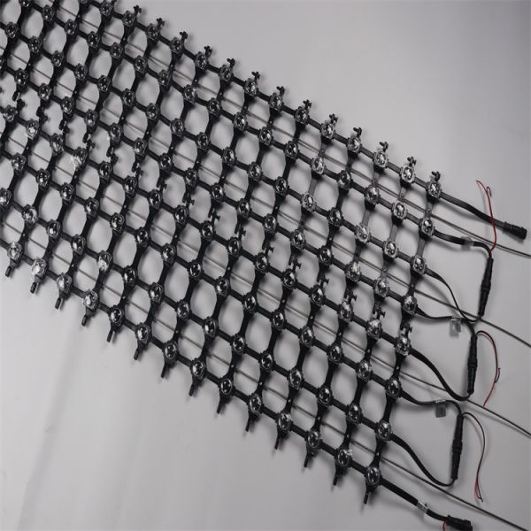 Versatile SMD3535 IP67 RGB LED Mesh Curtain for Various Lighting Applications