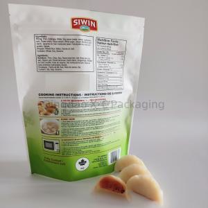 Custom Printing Stand Up Pouch Resealable Smell Proof Packaging With Zipper