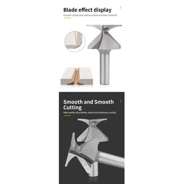 Yingba Carbide Arc Industrial Knife Bending Integrated Forming Tool for Wooden Doors and Wall Reasonable Price