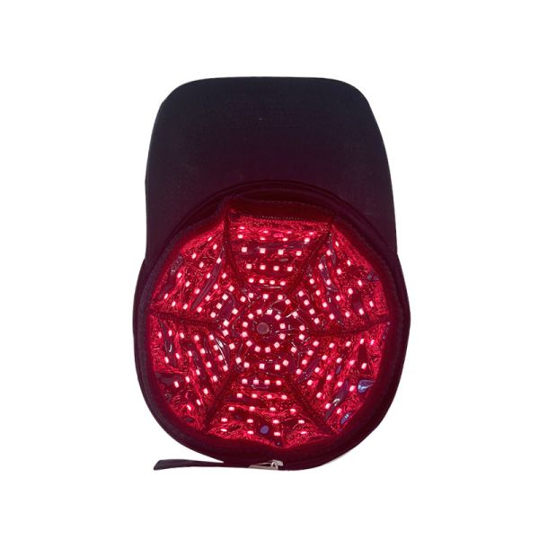 Buy New Technology 660nm and 850nm 1:2 Not Heating Red Light Hat with 150 Pieces Led Numbers for Hair Growth and Pain Relief at wholesale prices