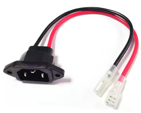 75A Panel Mounted Socket Electric Vehicle Battery Replacement Male And Female AC Power Connector C13 C14 Socket