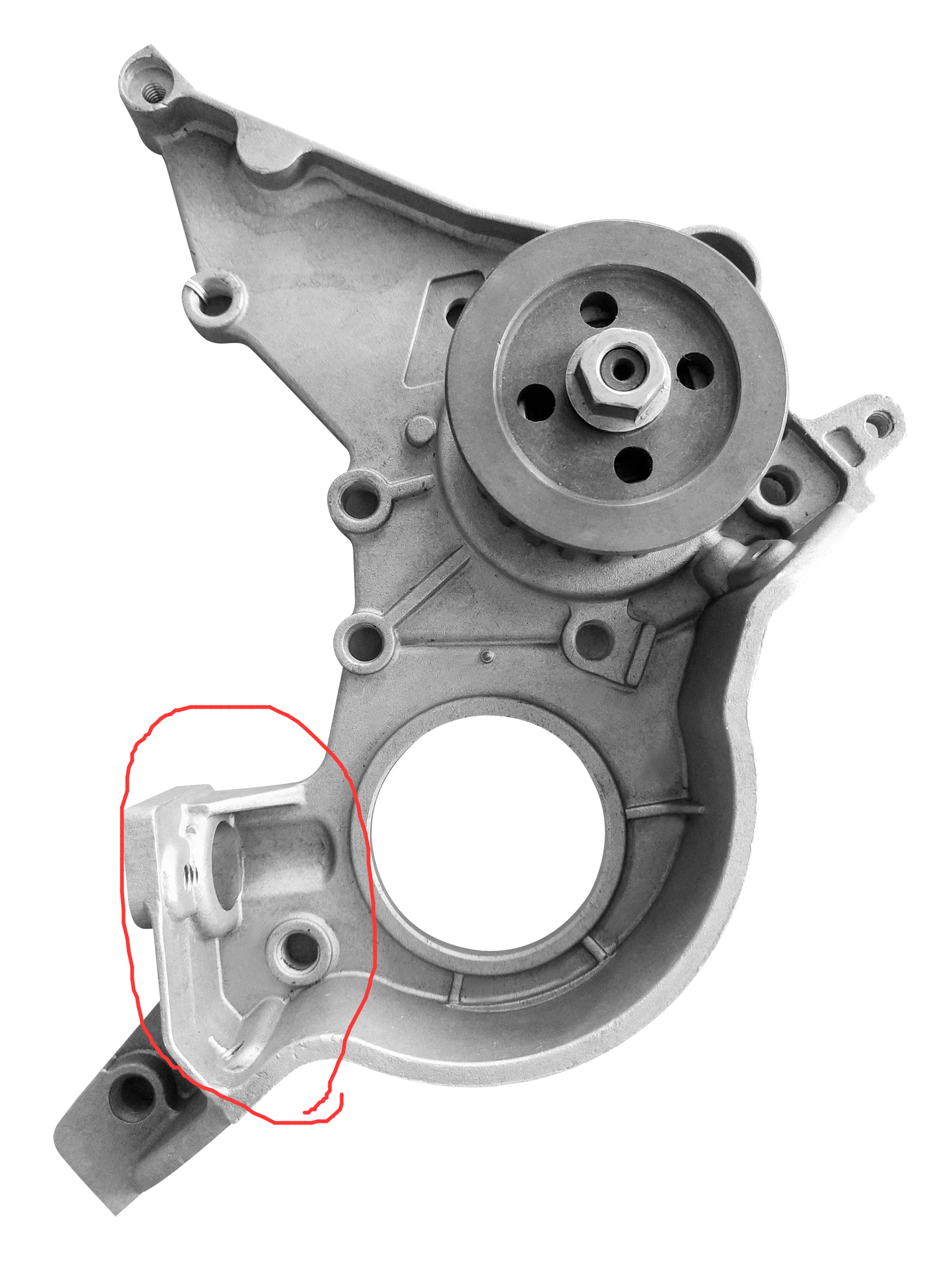 15100-11070 Automobile Engine Parts Oil Pump With Sensor Toyota 4E-FE