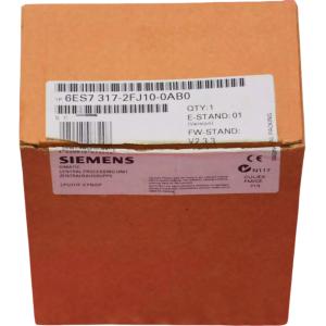 Quality SIEMENS 6ES7317-2FJ10-0AB0 SIMATIC S7-300 CPU317F-2 PN/DP, CENTRAL PROCESSING UNIT WITH 512 KBYTE WORKING MEMORY for sale
