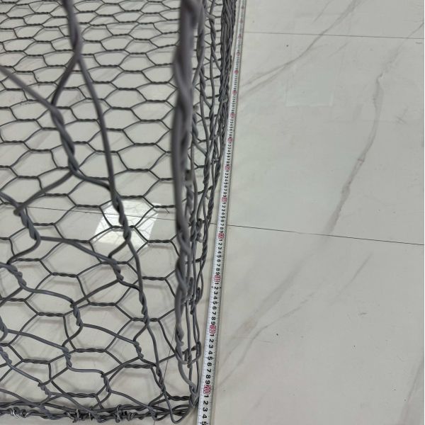 Versatile welded wire mesh gabion fence designed to provide support for retaining walls landscaping and perimeter security