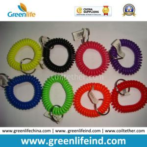 Customized Request Tube Box Packing Wrist Bands Keychain