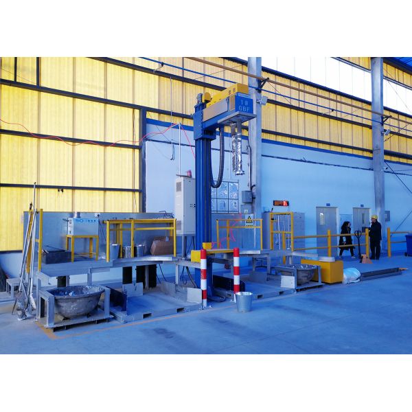 600 Rpm Aluminum Rotary Degassing Unit Flux 5 O2 PPM 3 Moisture PPM