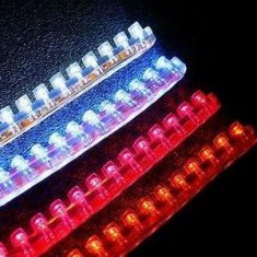 Quality 48cm tie and PVC flexible led strip lights for sale