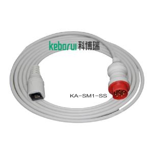 TPU Transducer IBP Cable 3200MM For SIEMENS Monitor To Smiths Transducer