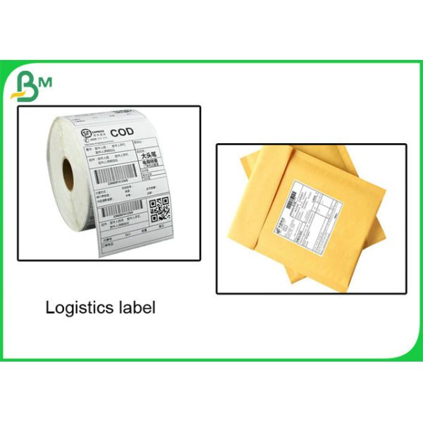 35Inch 47Inch Roll 65GSM 70GSM 80GSM White Thermal Paper Roll For Logistics label 35Inch 47Inch Roll 65GSM 70GSM 80GSM White Thermal Paper Roll For Logistics label
