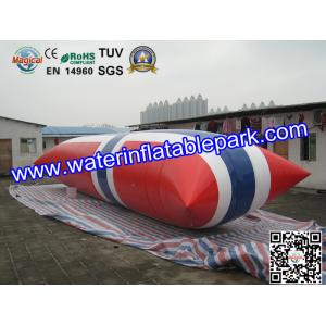 Customized Air Jumping Inflatable Water Blob Rental 12M X 2.5M
