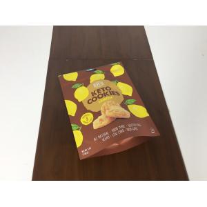 k 95um Thickness Snacks Cookie Stand Up Pouch