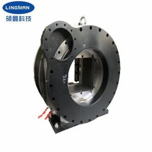 China 4 Jaws Automatic Pneumatic Rotary Chuck Full Stroke Main Chuck on sale