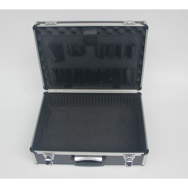 Buy Black ABS Aluminum Tool Case 460 * 330 * 150mm at wholesale prices