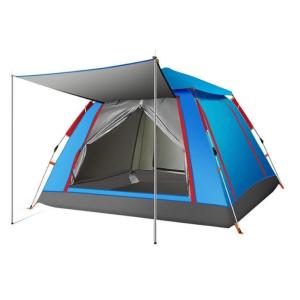 Outdoor 4 Person Camping Tent Easy Installation , Instant Set Up Family Camping