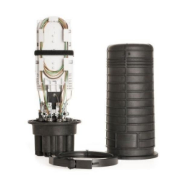 FTTH FTTX Fiber Optic Equipment IP68 Dome Type Splice Closure Box 4-144 Vertical