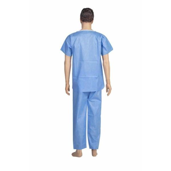 Buy Fda Isolation Cotton Blend Reusable Surgical Gown Breathable Level 4 at wholesale prices