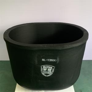 High Purity black Silicon Carbide Crucible Premium Ensuring Consistent