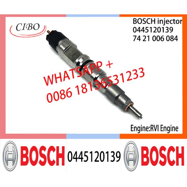BOSCH 0445120139 7421006084 Neutral Fuel Injector Assembly 0445120139 7421006084