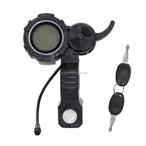 48V LCD Display With Locking Instrument Dashboard Accessories Kickscooter Parts