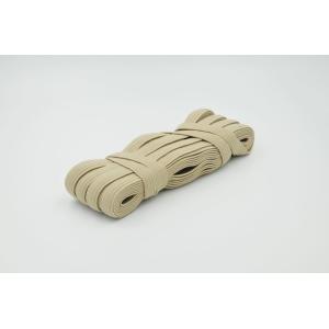 White Knitted Rubber Band Braided Elastic Cord OEKO-Tex