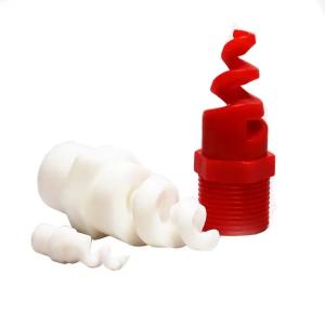 Cleaning Equipment Parts 1/4 3/4 Metal Dust Control Spiral Nozzle PTFE 316SS