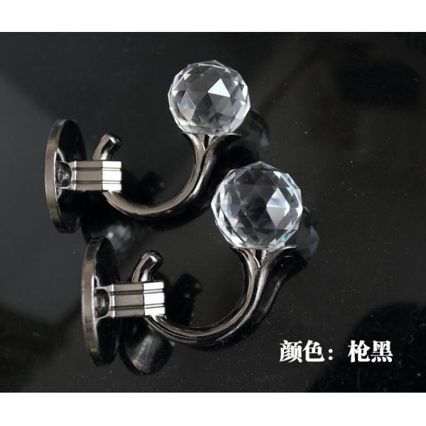 High quality classical customized metal zinc alloy curtain hooks for home decorations