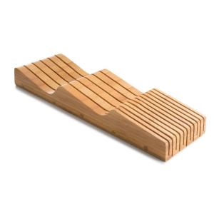 multifunctional bamboo knife block knife sets with block