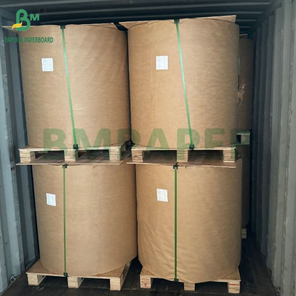 Wood Pulp 50gsm 60gsm High White Kraft Paper For Packaging Bags Wood Pulp 50gsm 60gsm High White Kraft Paper For Packaging Bags