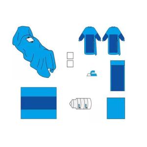 Convenient Sterile Surgical Packs EOS Drape Surgical Laparoscopy