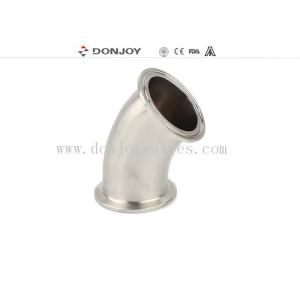 Polished Stainless Steel Sanitary Clamp tee clamp elbow SUS304 SS316L