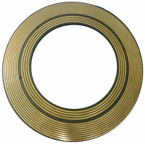 Solid Copper Type Pancake Slip Rings With Double Sided Rings Design