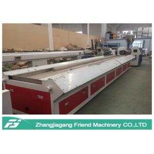 Powder Material Wood Plastic Composite Extrusion Machine Conical Twin Screw