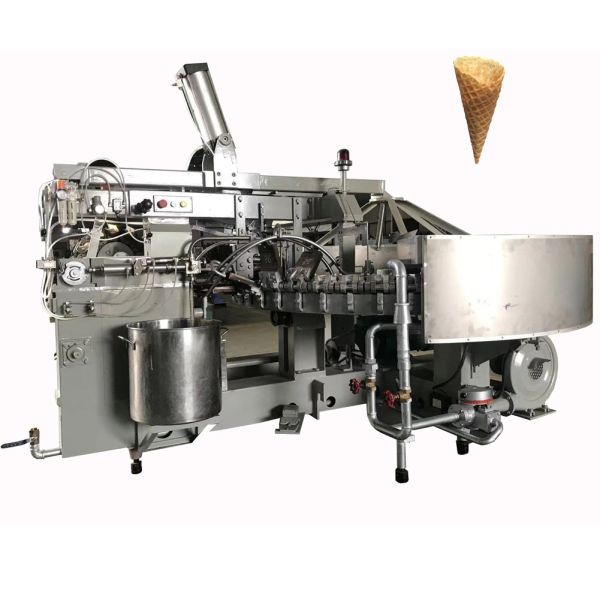 115mm Electric Ice Cream Wafer Cone Machine For Snack Food Factory